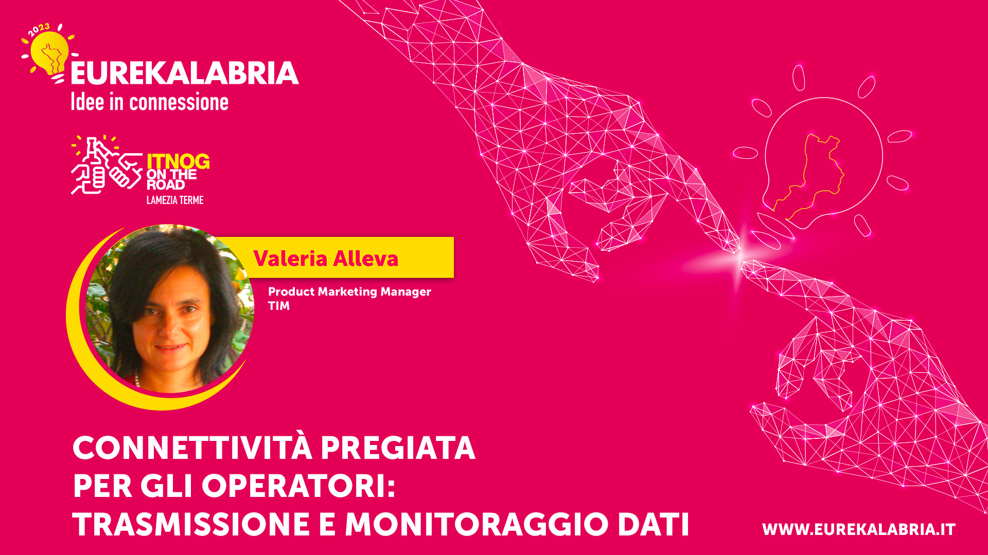 Valeria Alleva – Connettività pregiata per gli operatori: trasmissione e monitoraggio dati